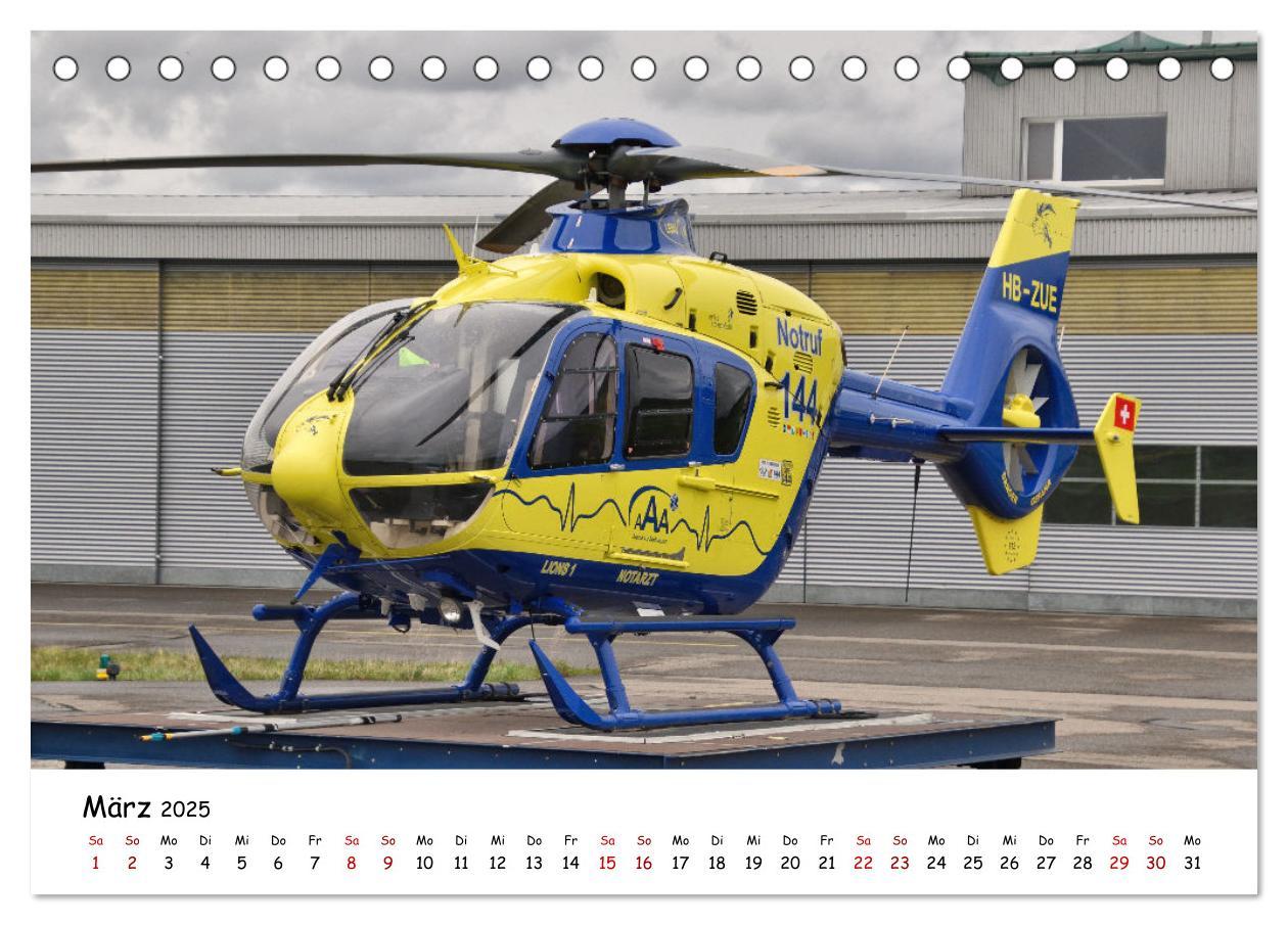 Bild: 9783457235669 | Die beeindruckende Welt der Hubschrauber (Tischkalender 2025 DIN A5...