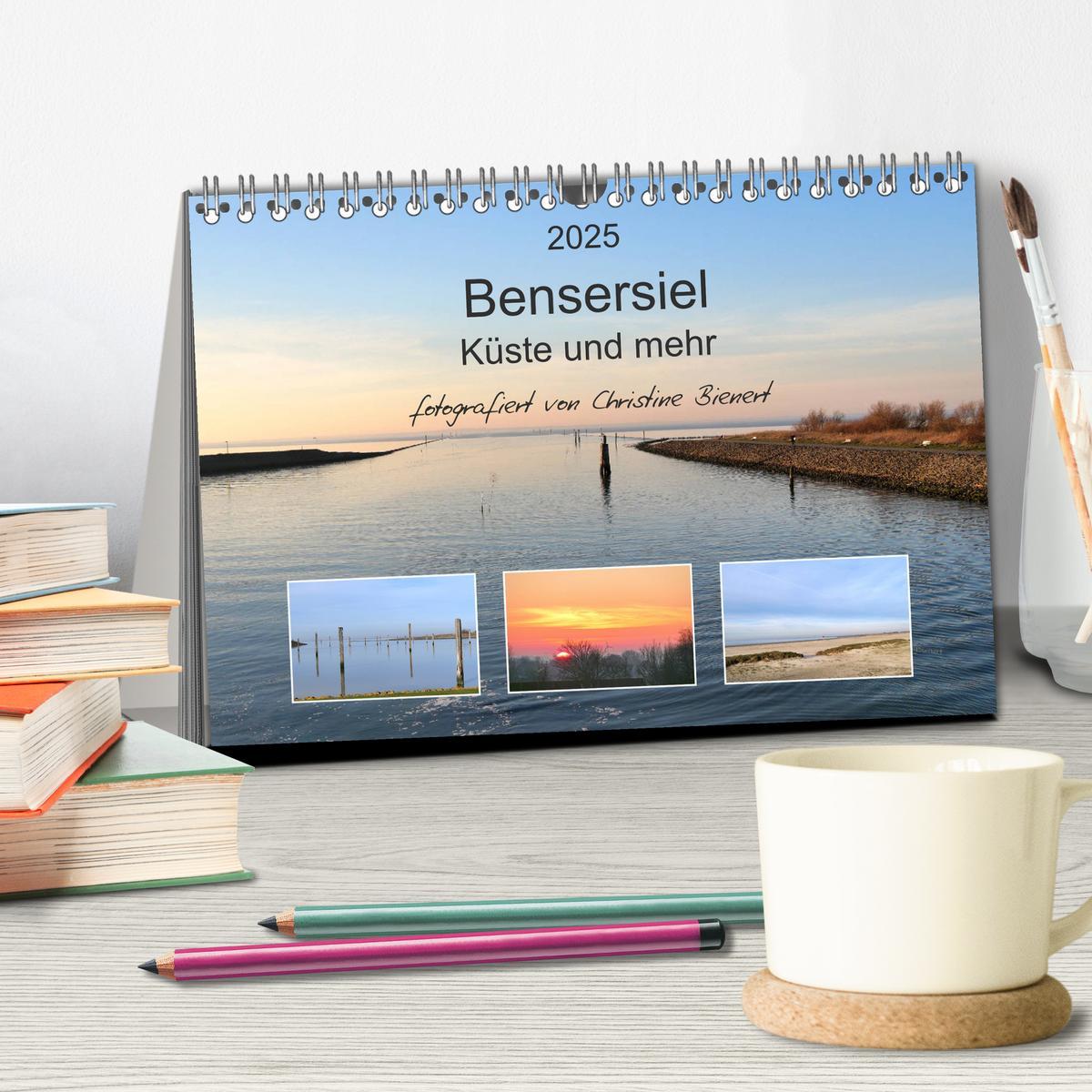 Bild: 9783435219698 | Bensersiel Küste und mehr (Tischkalender 2025 DIN A5 quer),...