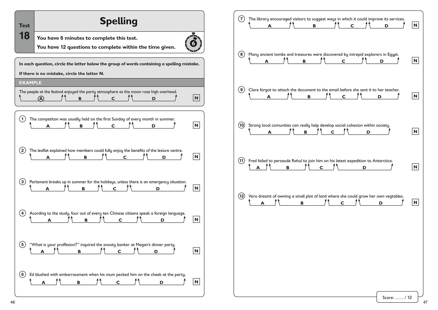 Bild: 9781844199181 | Collins 11+ English Quick Practice Tests Age 10-11 | 11+ (u. a.)