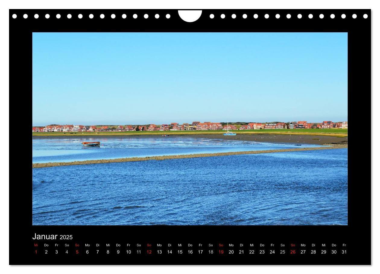 Bild: 9783435492909 | Juist ¿ Insel im Wattenmeer (Wandkalender 2025 DIN A4 quer),...