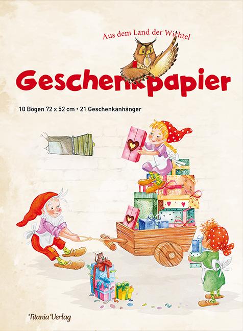 Cover: 9783864729034 | Geschenkpapier - Aus dem Land der Wichtel | Taschenbuch | 10 S. | 2019