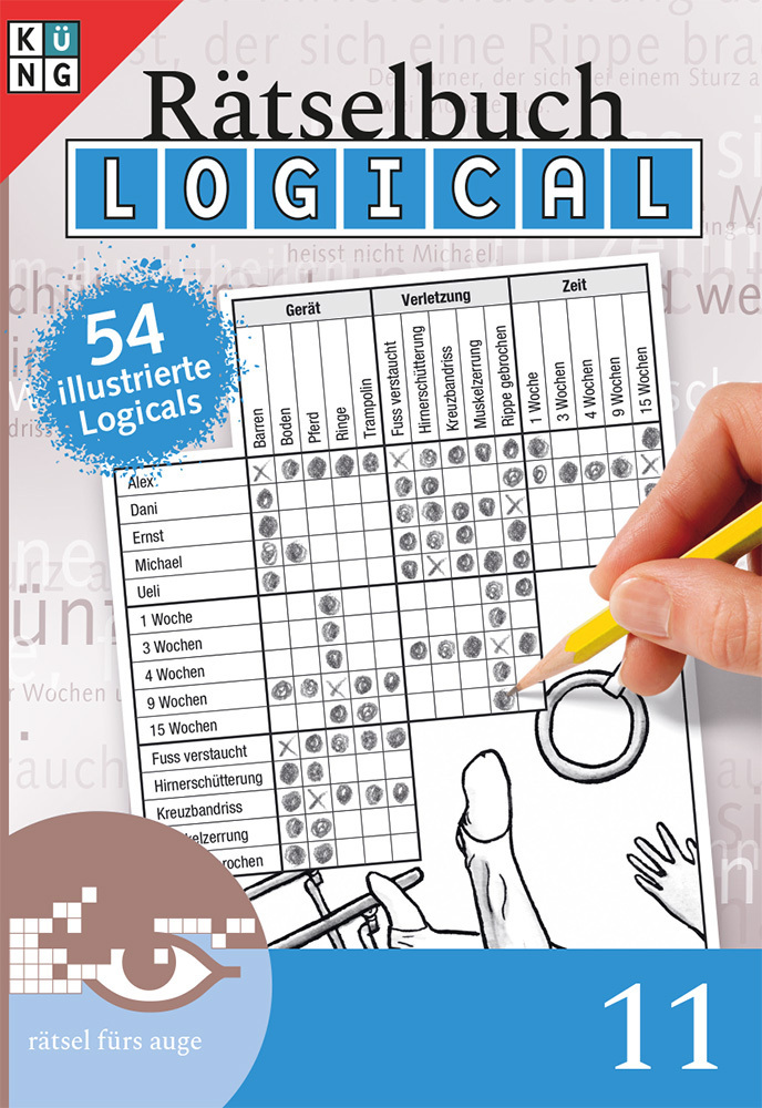 Cover: 9783905573831 | Logical Rätselbuch 11 | Logik-Rätsel | Daniela Feurer | Buch | 128 S.