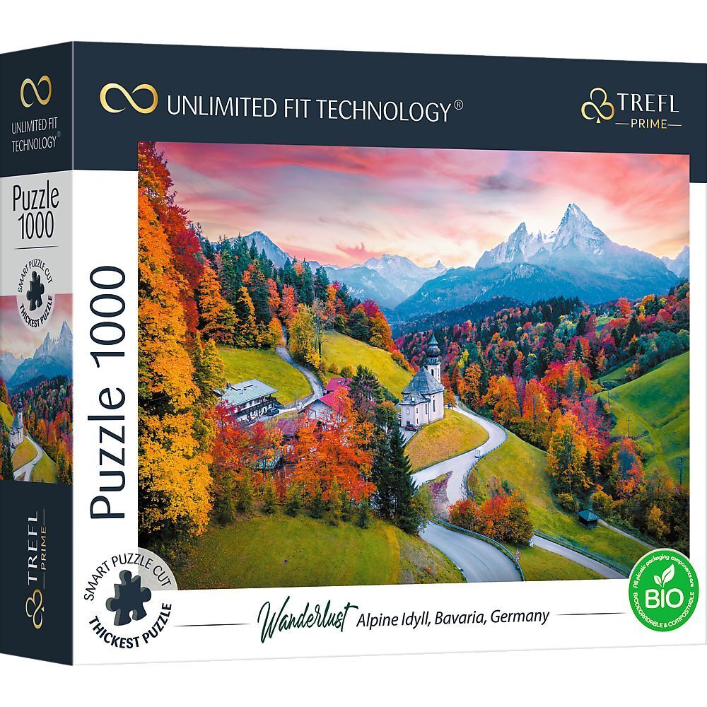 Cover: 5900511107036 | UFT Puzzle 1000 - Wanderlust: Alpenidylle, Bayern | Spiel | Kartonage