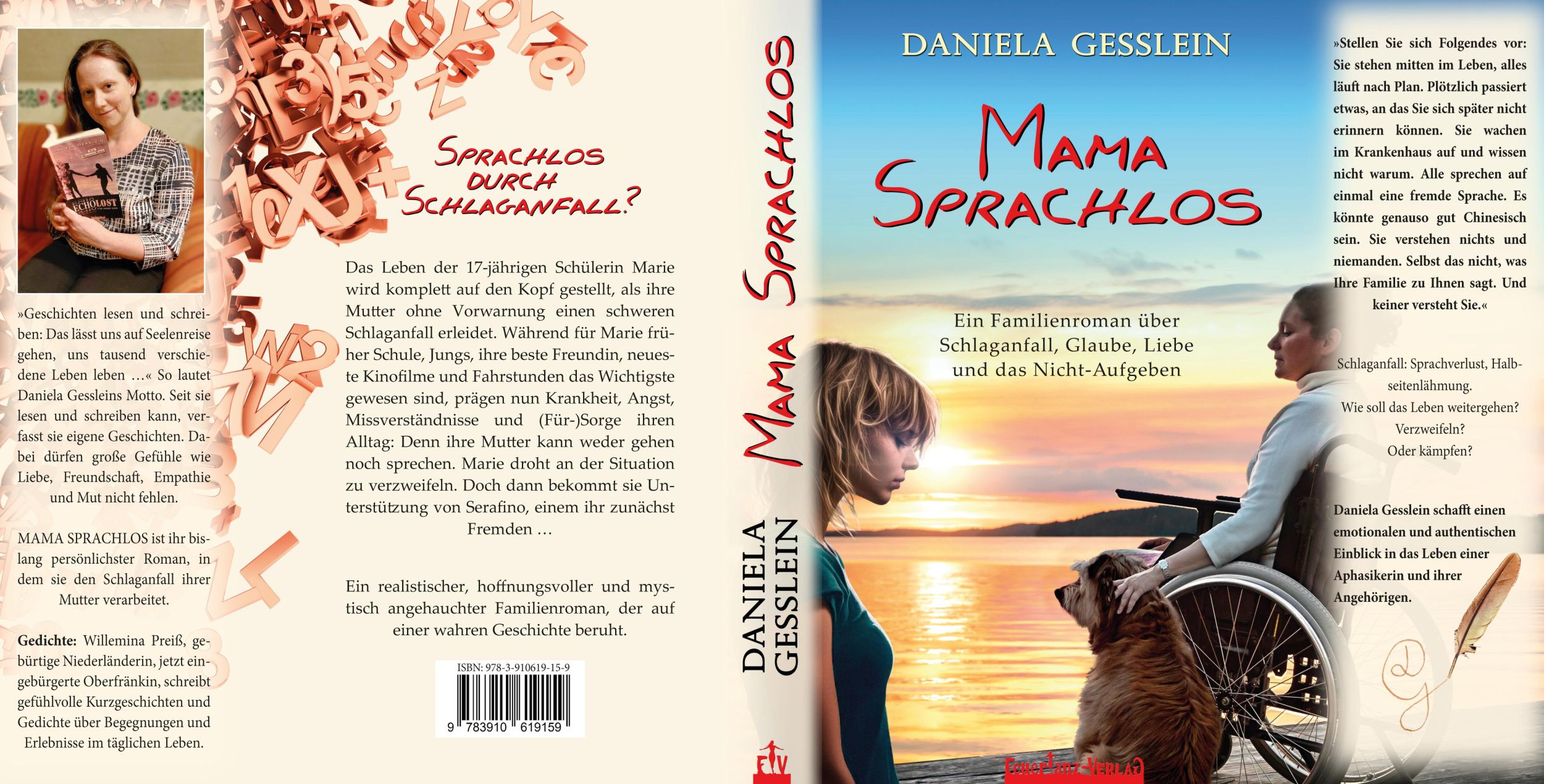 Rückseite: 9783910619159 | MAMA SPRACHLOS | Daniela Gesslein | Taschenbuch | 360 S. | Deutsch