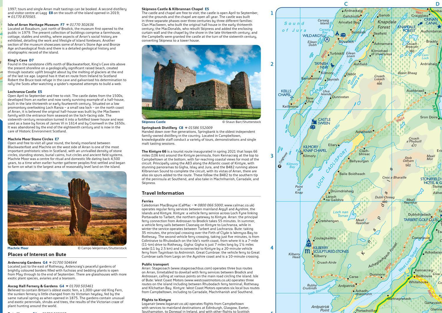 Bild: 9780008520632 | Arran, Bute and Kintyre Pocket Map | Collins Maps | (Land-)Karte