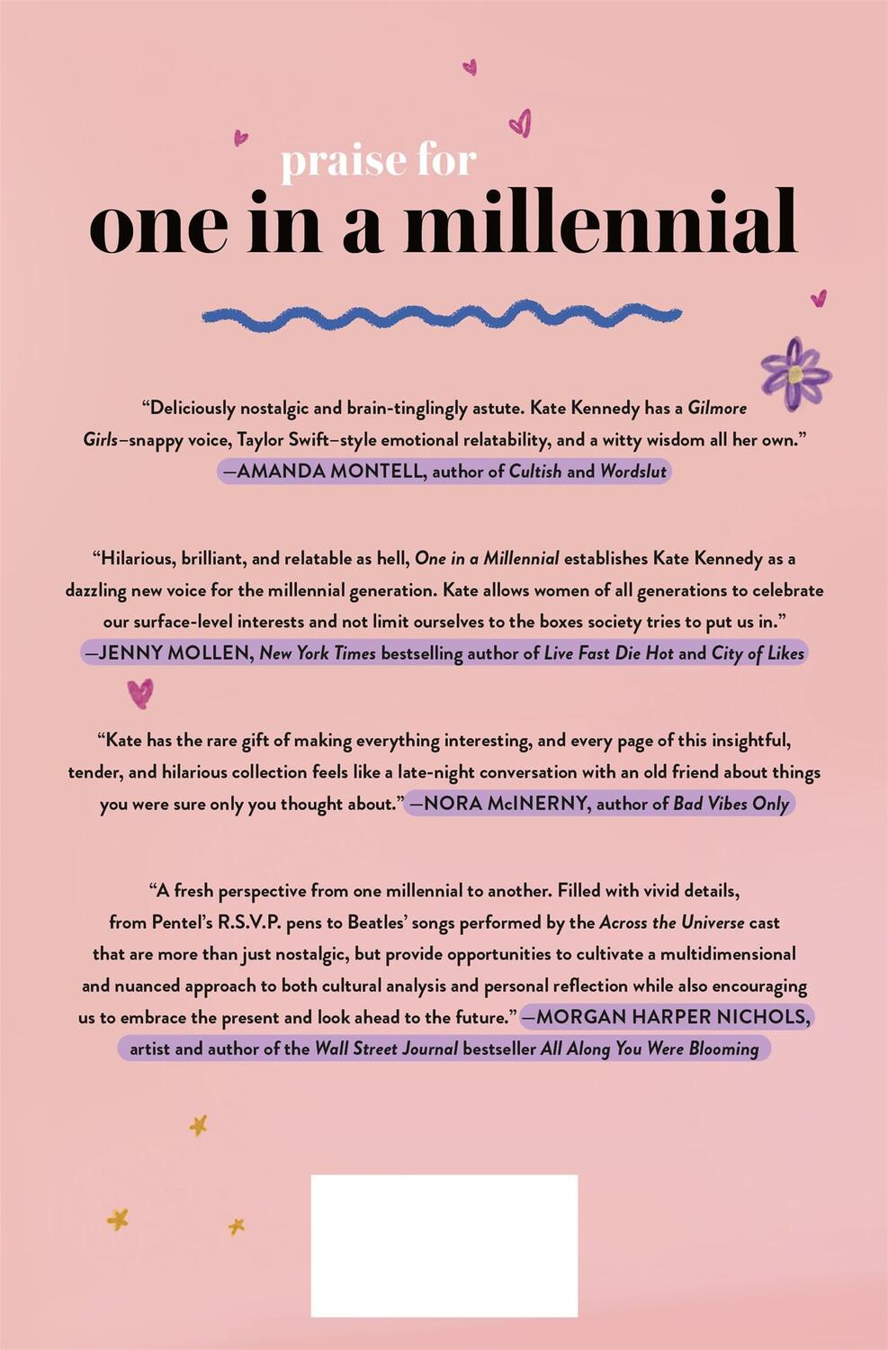 Rückseite: 9781250285126 | One in a Millennial | Kate Kennedy | Buch | Englisch | 2024