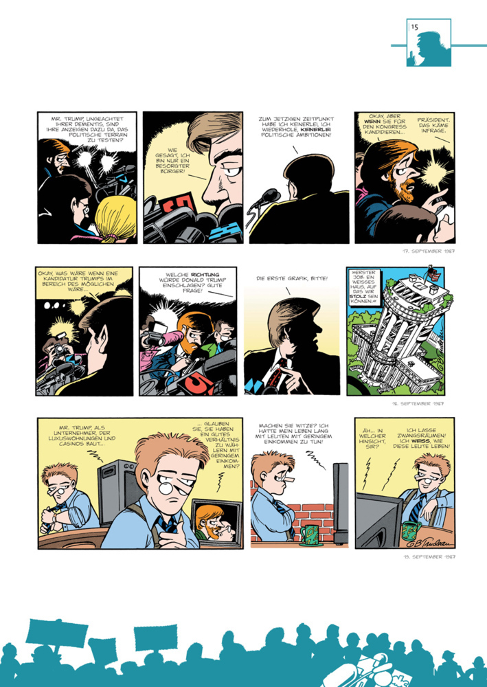 Bild: 9783962190002 | Doonesbury Trump! | Eine amerikanische Dramödie | G. B. Trudeau | Buch