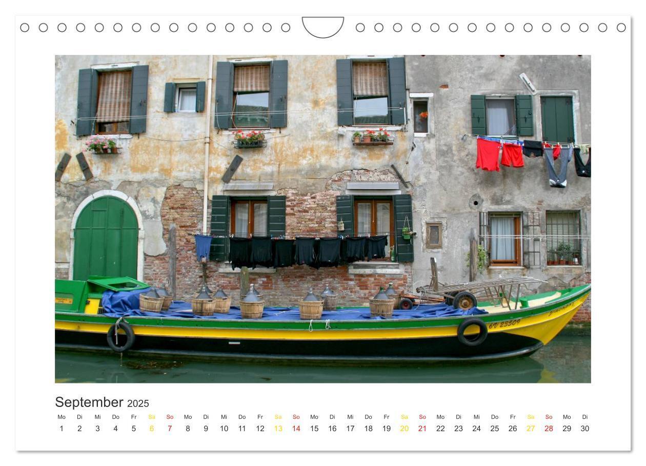 Bild: 9783435820450 | Venedig (Wandkalender 2025 DIN A4 quer), CALVENDO Monatskalender