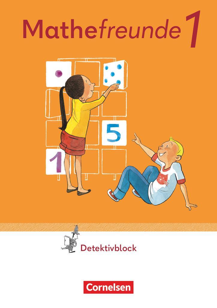 Cover: 9783066000269 | Mathefreunde 1. Schuljahr. Detektivblock mit Aufgaben zum Fordern