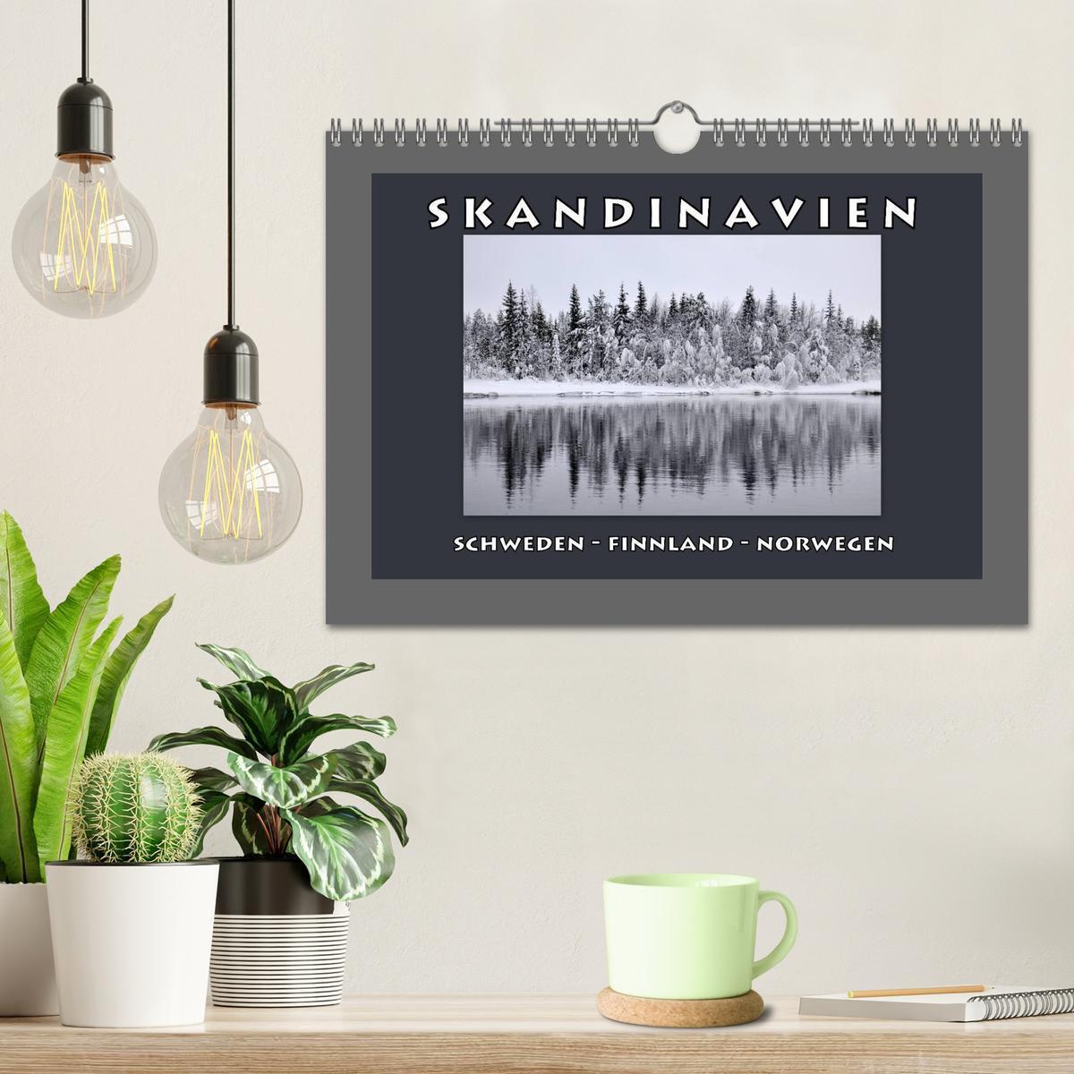 Bild: 9783435787128 | SKANDINAVIEN (Wandkalender 2025 DIN A4 quer), CALVENDO Monatskalender