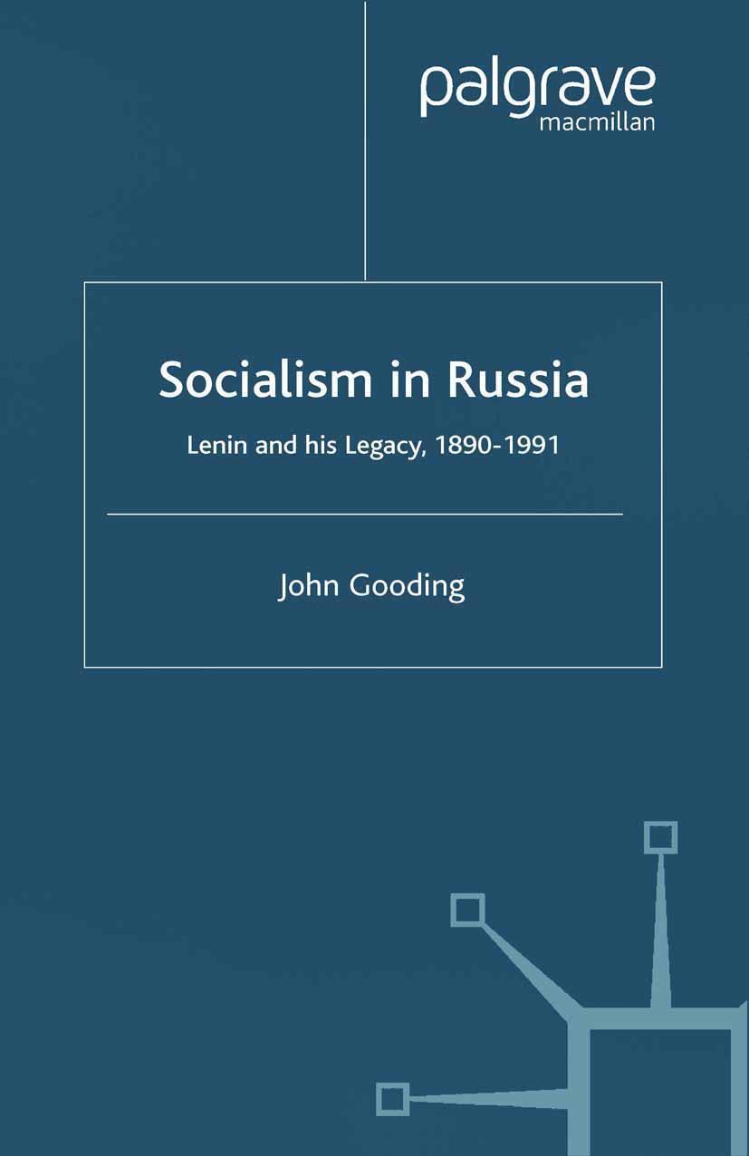 Cover: 9780333972359 | Socialism in Russia | Lenin and His Legacy, 1890-1991 | J. Gooding