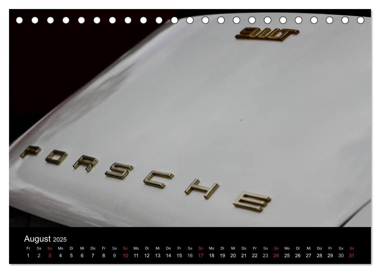 Bild: 9783435606993 | Heiligs Blechle - Porsche-Ikonen im Detail (Tischkalender 2025 DIN...