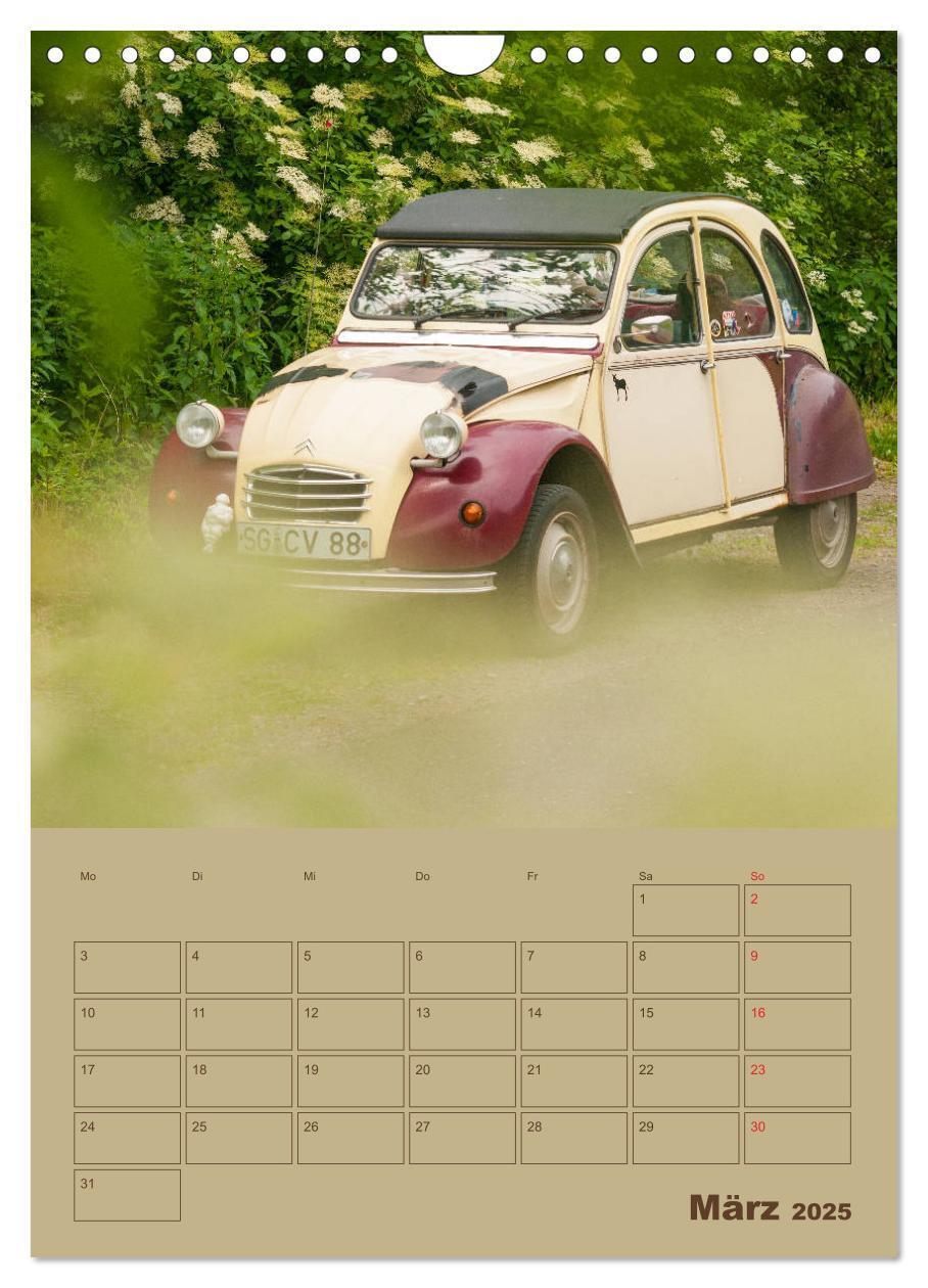 Bild: 9783435955664 | Citroën 2 CV ¿ Flower Power (Wandkalender 2025 DIN A4 hoch),...