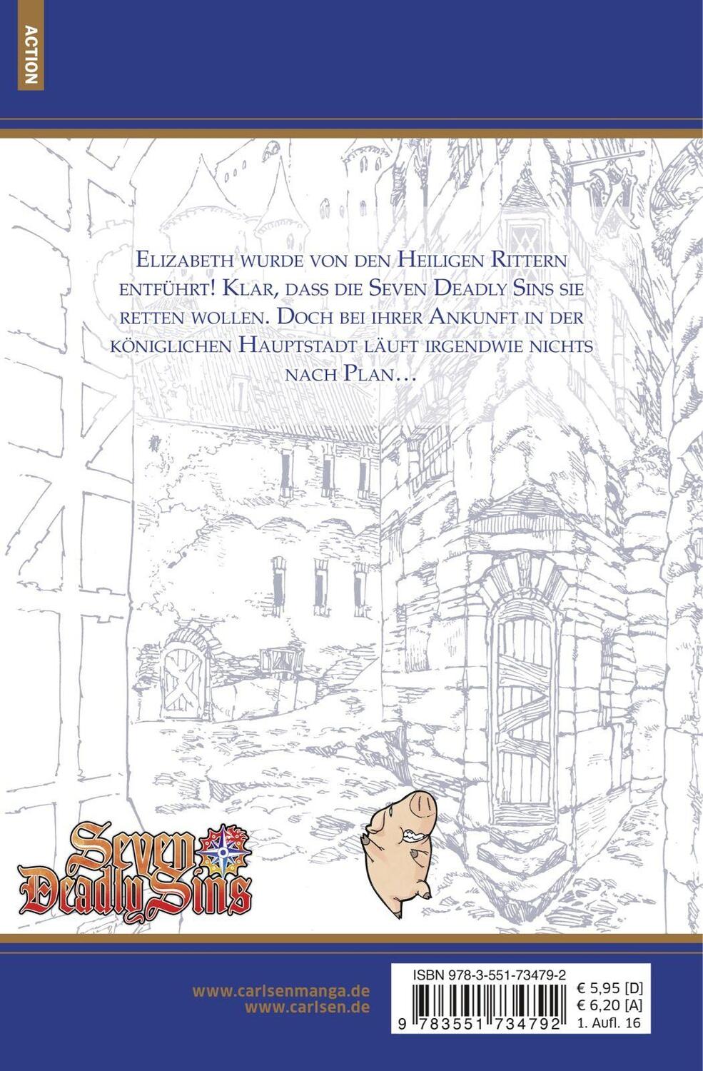 Rückseite: 9783551734792 | Seven Deadly Sins 09 | Suzuki Nakaba | Taschenbuch | Seven Deadly Sins