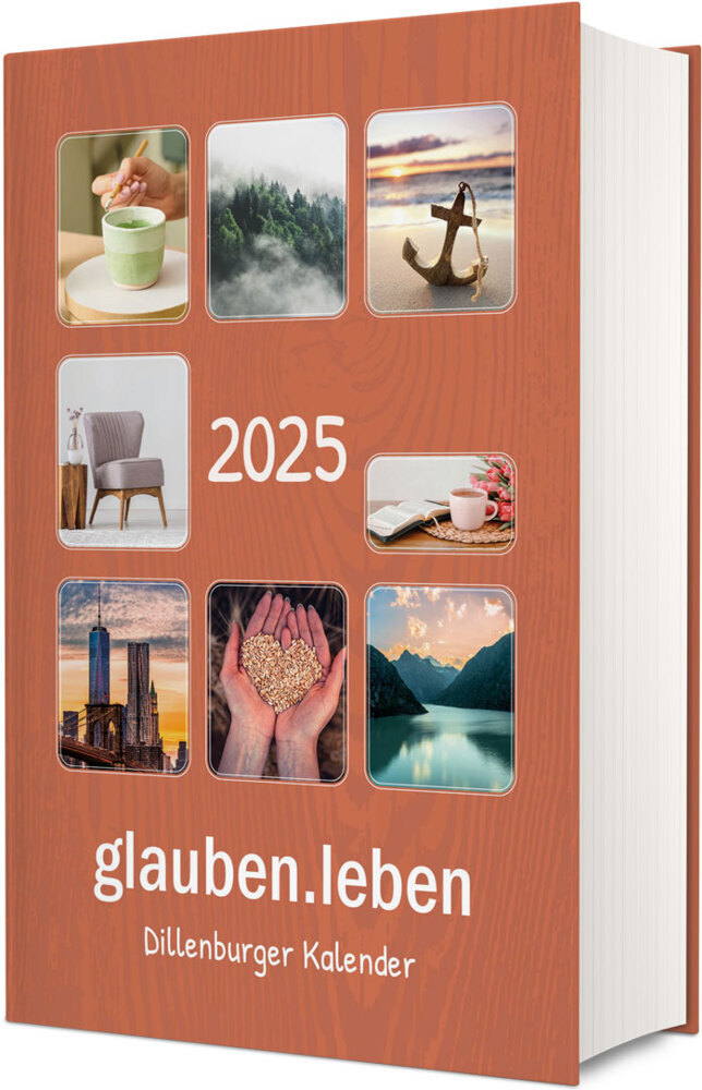 Cover: 9783863539580 | glauben.leben 2025 Buchkalender | Dillenburger Kalender | Buch | 2025