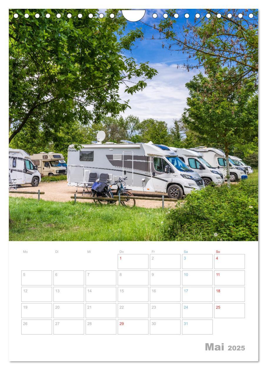 Bild: 9783435923441 | CAMPING-GLÜCK - Dein Urlaubsplaner (Wandkalender 2025 DIN A4 hoch),...