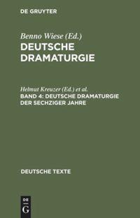 Cover: 9783484190306 | Deutsche Dramaturgie der Sechziger Jahre | Ausgewälte Texte | Buch