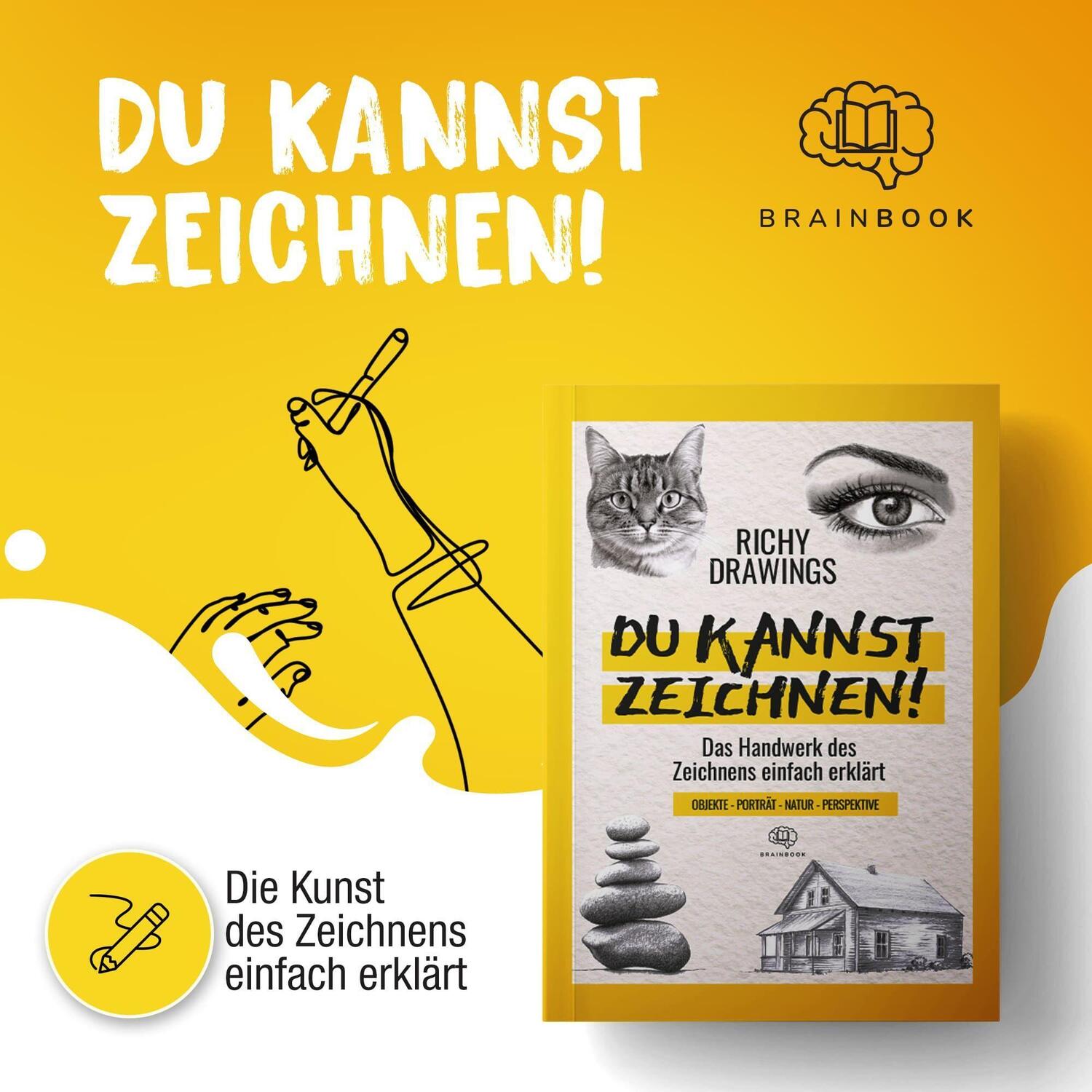 Bild: 9783968901497 | DU KANNST ZEICHNEN! | Richy Drawings | Taschenbuch | 301 S. | Deutsch