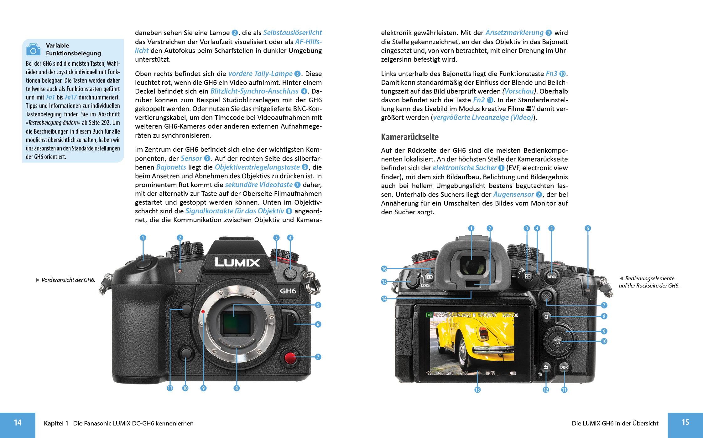 Bild: 9783832805456 | Panasonic LUMIX DC-GH6 | Das umfangreiche Praxisbuch zu Ihrer Kamera!