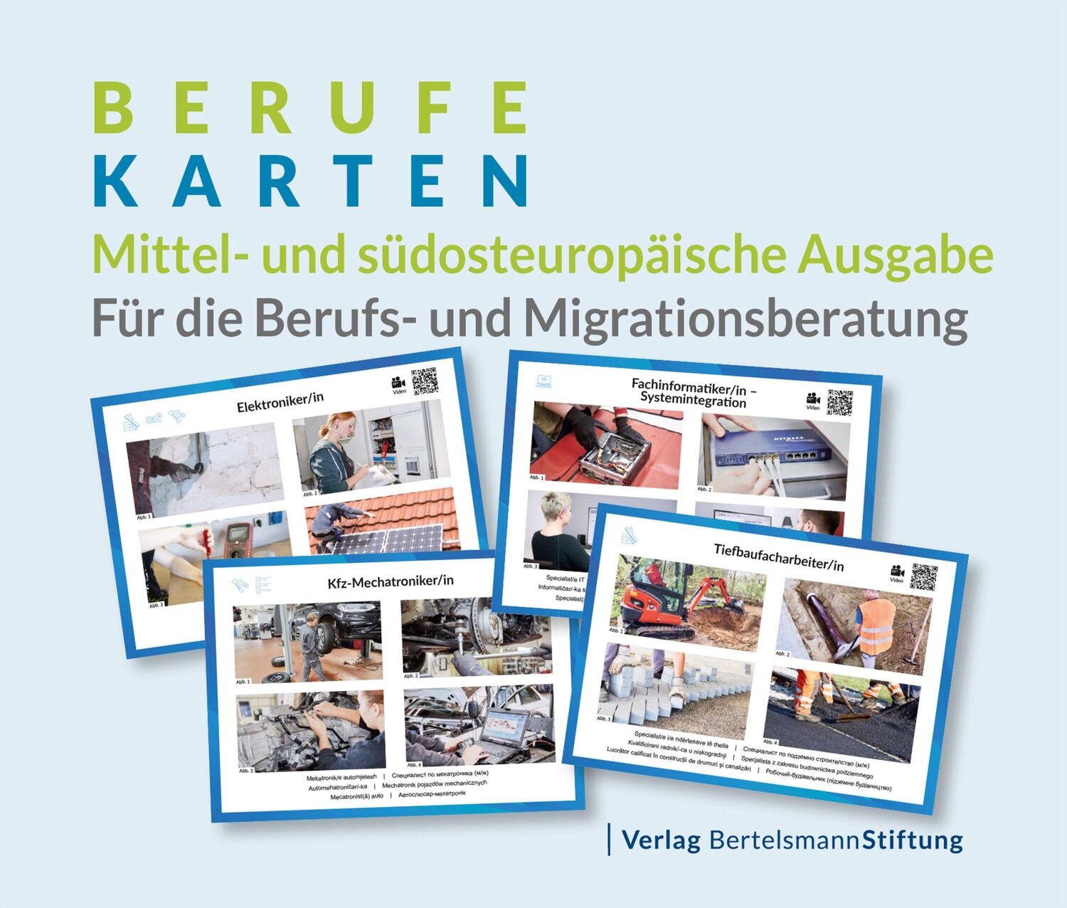 Cover: 9783867939676 | Berufekarten: Mittel- und südosteuropäische Ausgabe | Bertelsmann