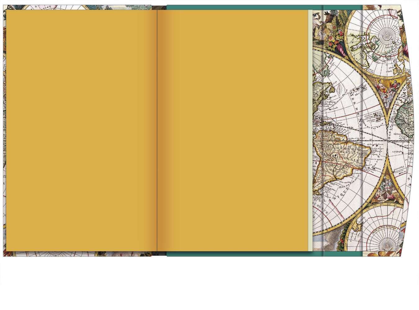 Bild: 4002725994530 | N NEUMANNVERLAGE - Antique Maps 2025 Diary, 10x15cm,...