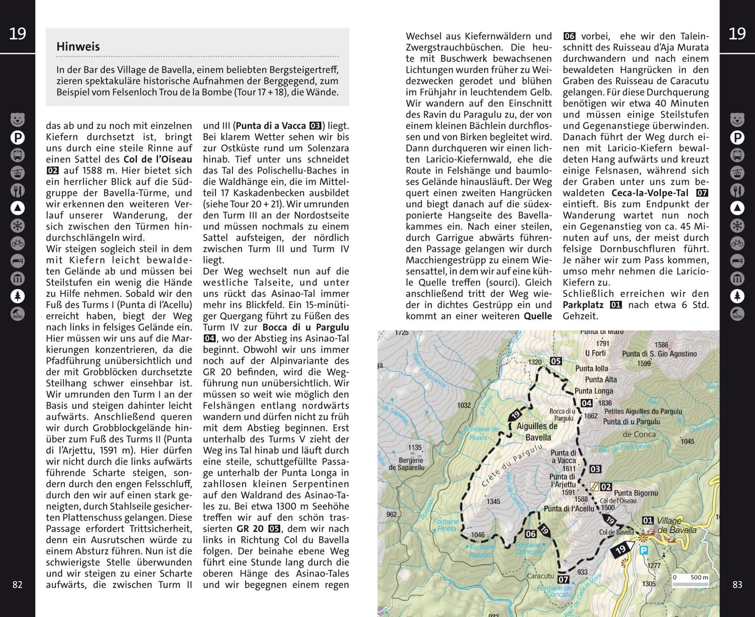 Bild: 9783259037454 | Korsika Wanderführer | Mit 80 Touren und Outdoor App | Peter Mertz