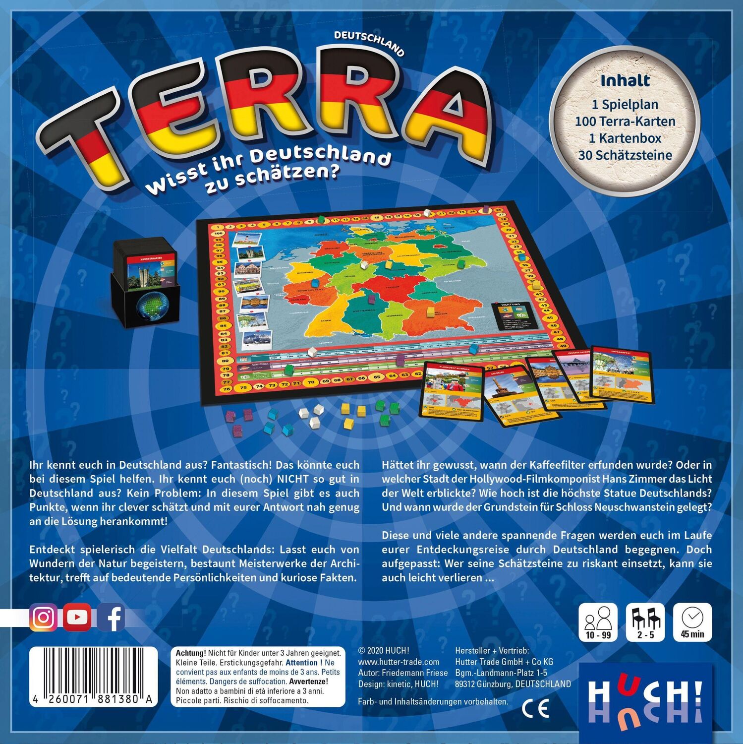 Bild: 4260071881380 | Terra Deutschland | Friedemann Friese | Spiel | 881380 | Deutsch