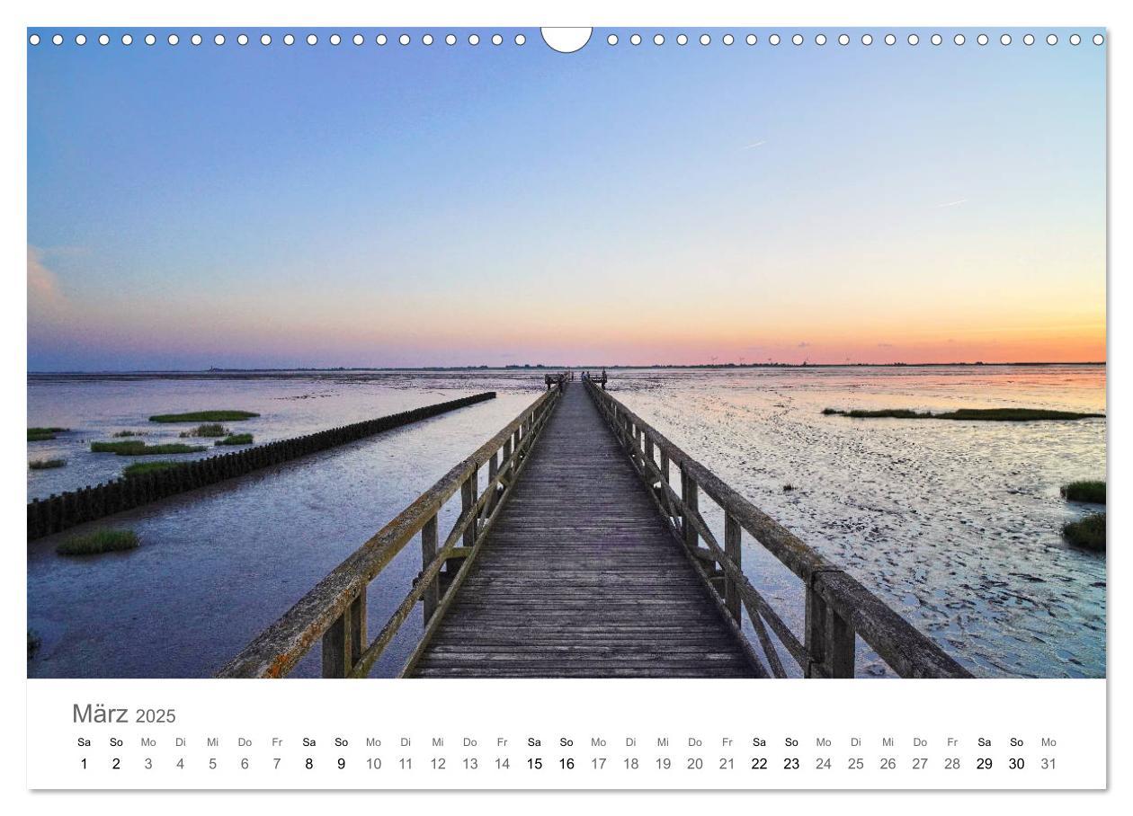 Bild: 9783435219629 | Nordfriesland (Wandkalender 2025 DIN A3 quer), CALVENDO Monatskalender