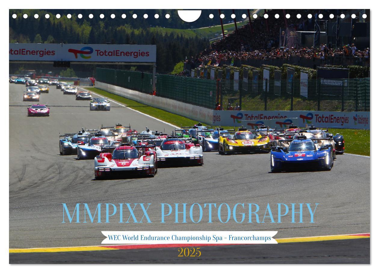 Cover: 9783457228777 | FIA WEC SPA - FRANCORCHAMPS by MMPIXX.COM (Wandkalender 2025 DIN A4...