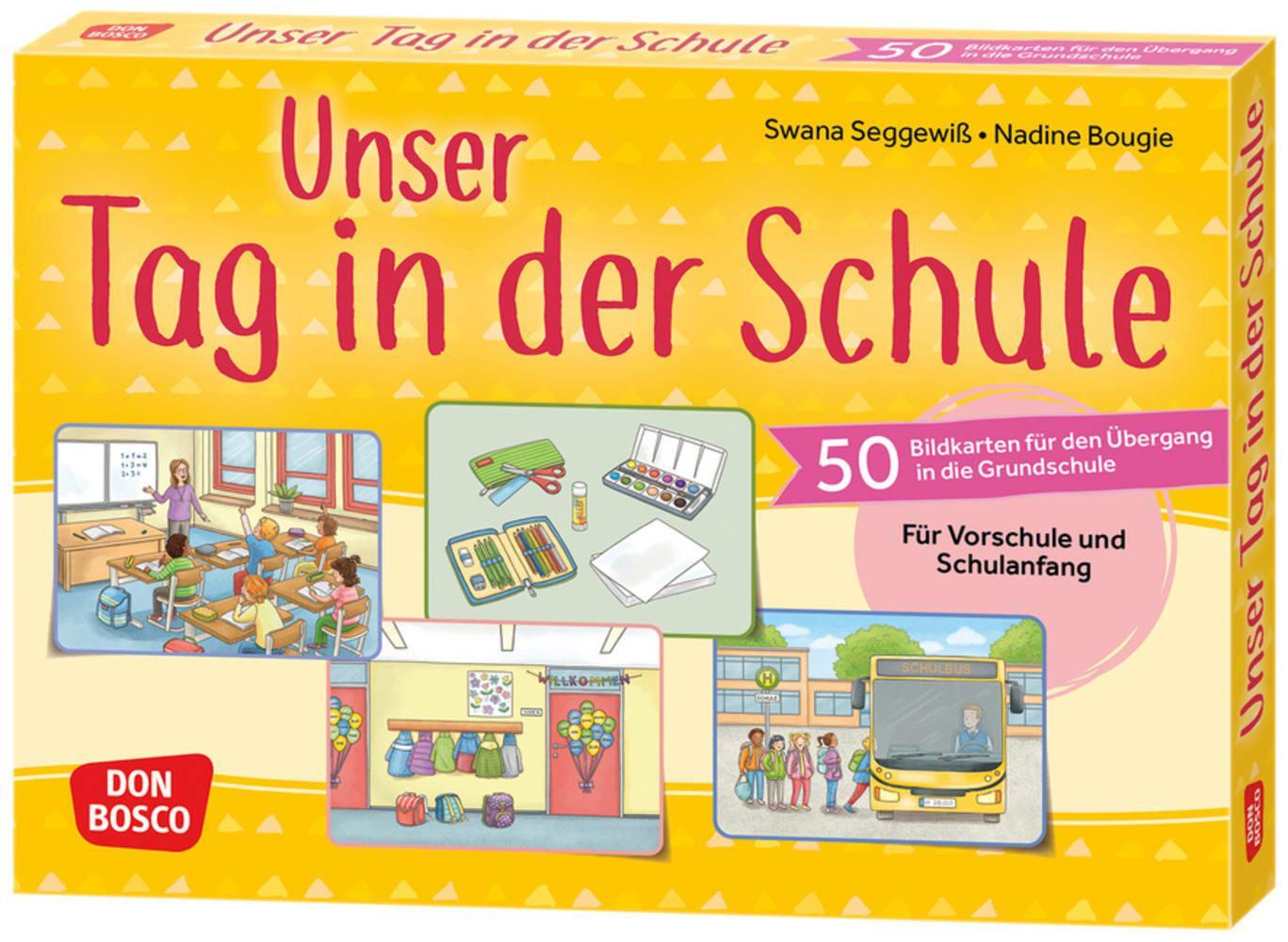 Cover: 4260694922231 | Unser Tag in der Schule | Swana Seggewiß | Box | 50 S. | Deutsch