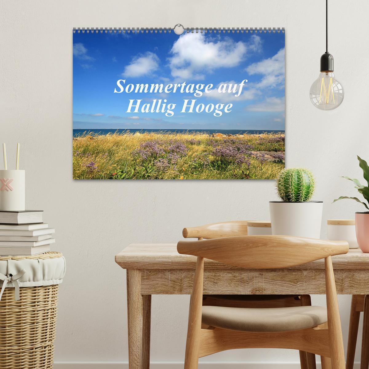 Bild: 9783435256853 | Sommertage auf Hallig Hooge (Wandkalender 2025 DIN A3 quer),...