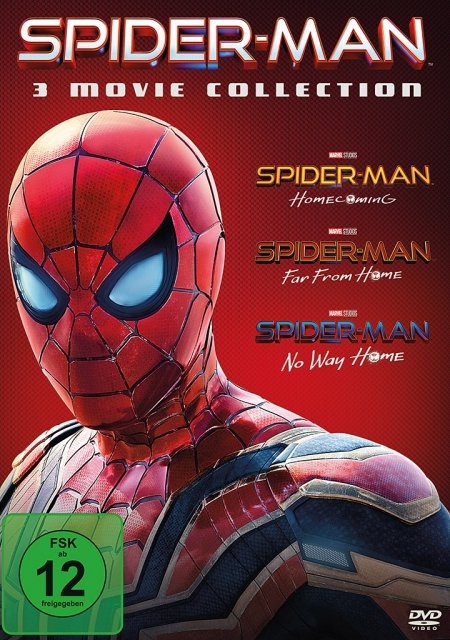 Cover: 4030521759497 | Spider-Man: Homecoming, Far From Home, No Way Home (3 DVDs) | DVD