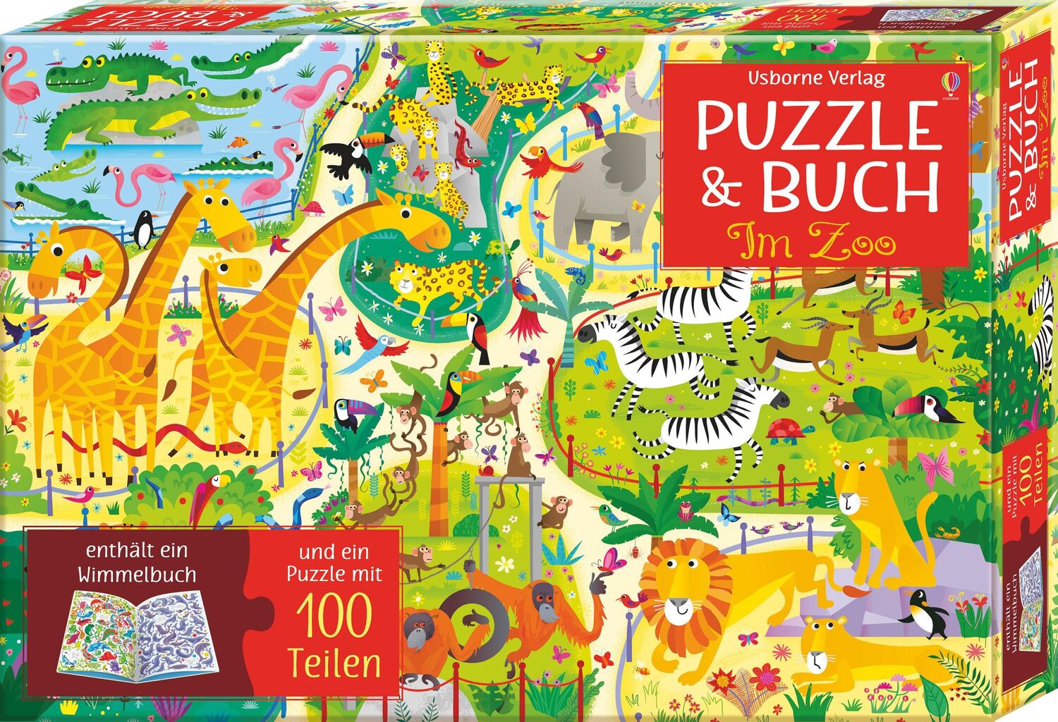 Cover: 9781789410631 | Puzzle &amp; Buch: Im Zoo | Kirsteen Robson | Stück | 24 S. | Deutsch