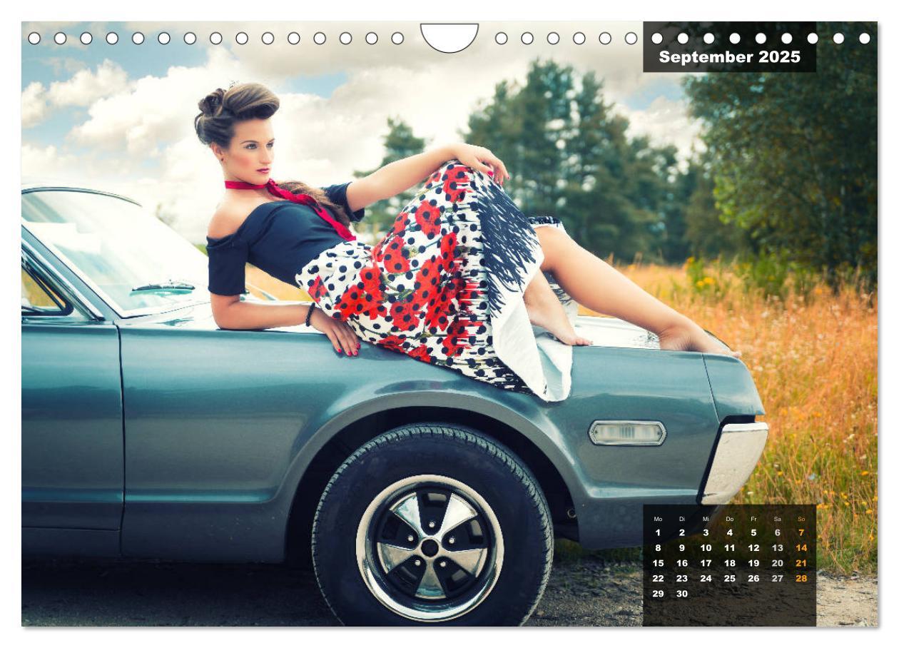 Bild: 9783435435722 | Rockabilly - Back to the 50s (Wandkalender 2025 DIN A4 quer),...