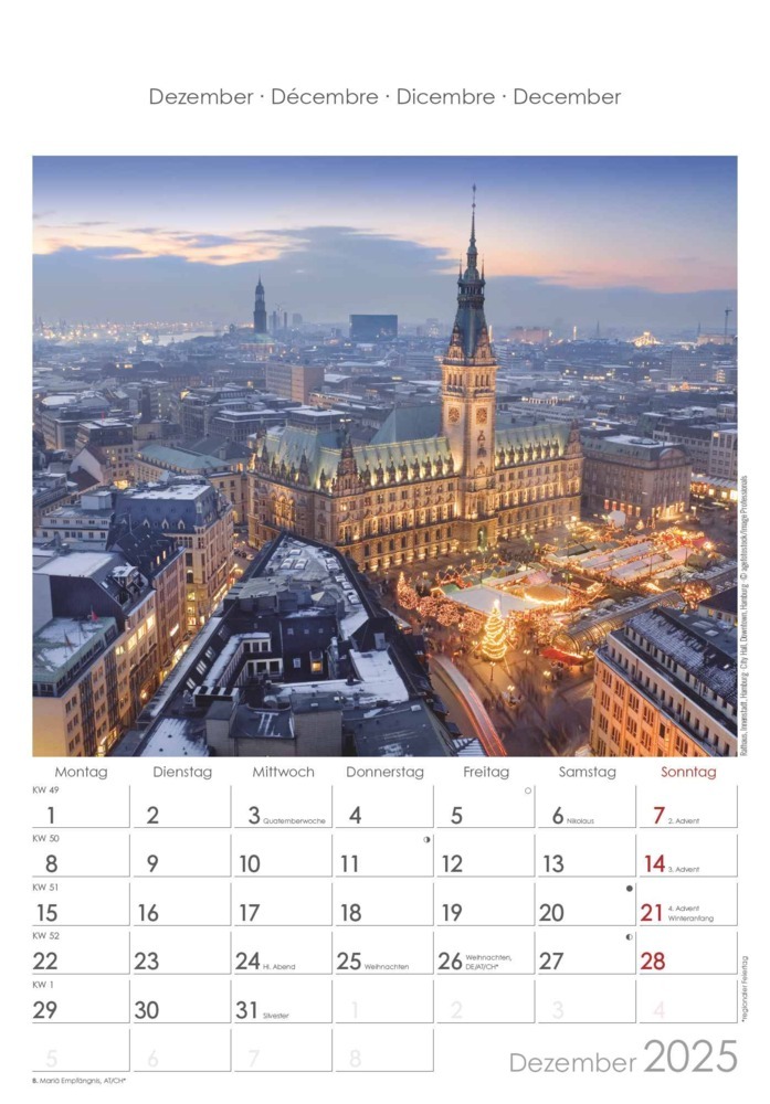 Bild: 4251732341152 | Alpha Edition - Norddeutschland 2025 Bildkalender, 23,7x34cm,...