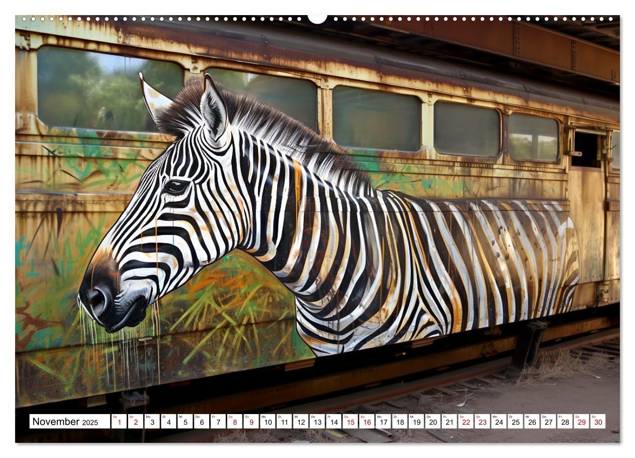 Bild: 9783383868191 | Street Art Graffiti (hochwertiger Premium Wandkalender 2025 DIN A2...