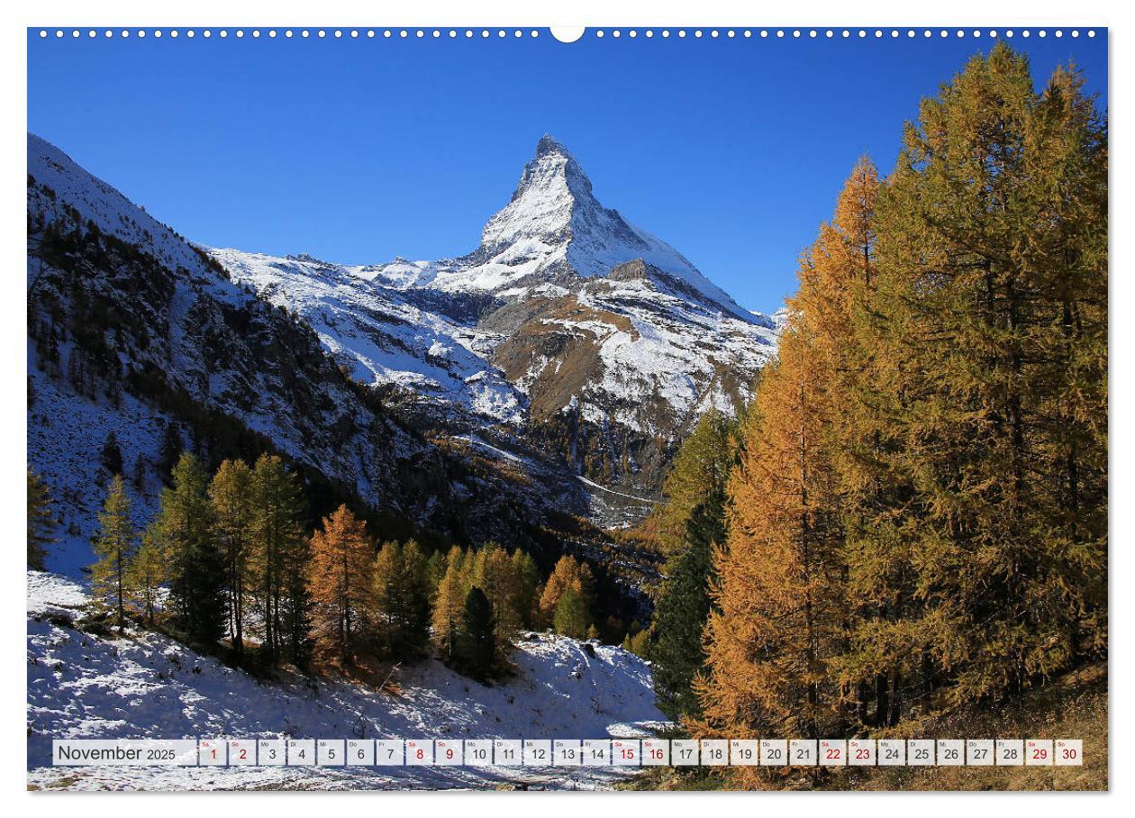 Bild: 9783435350032 | Bergblicke der Schweiz (Wandkalender 2025 DIN A2 quer), CALVENDO...