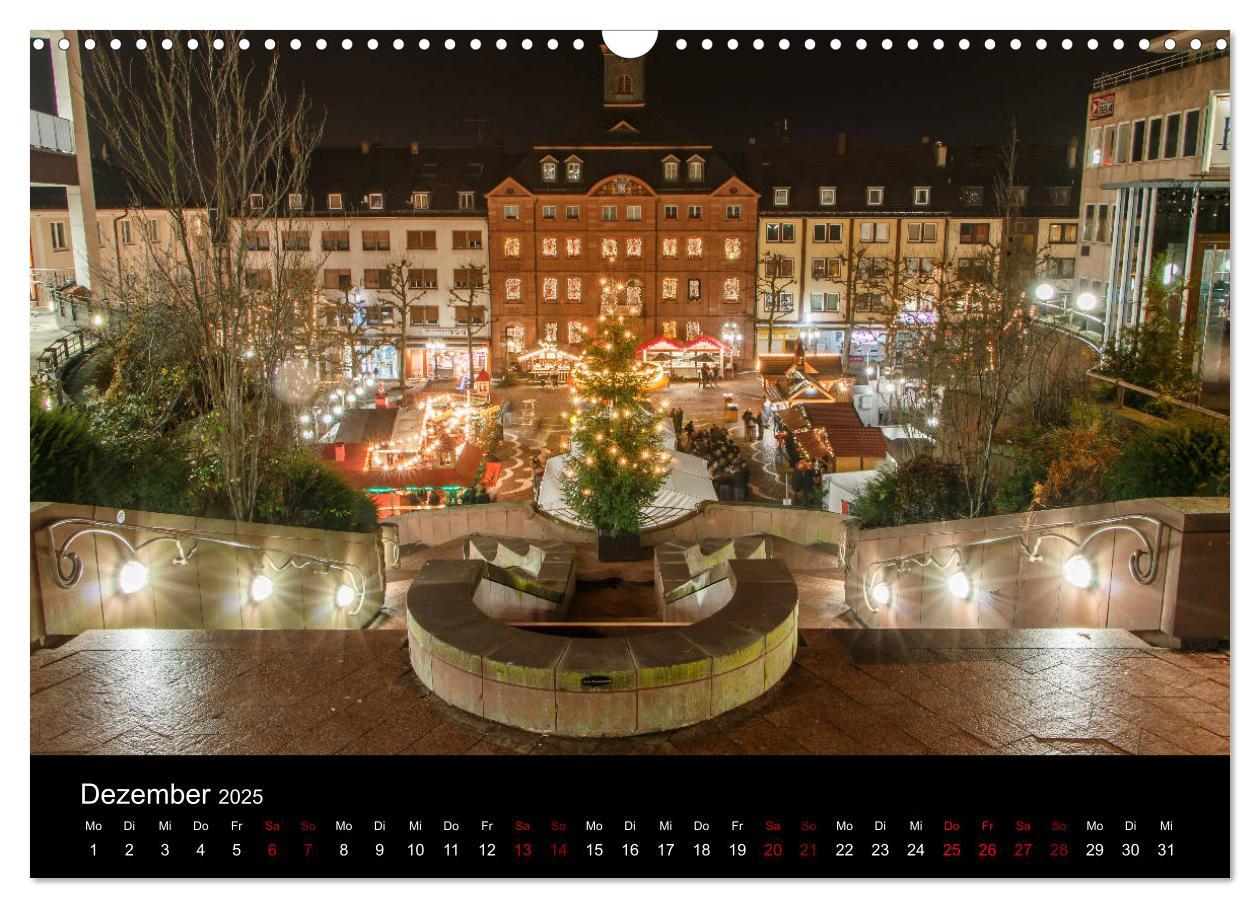 Bild: 9783435387625 | Pirmasens bei Nacht (Wandkalender 2025 DIN A3 quer), CALVENDO...