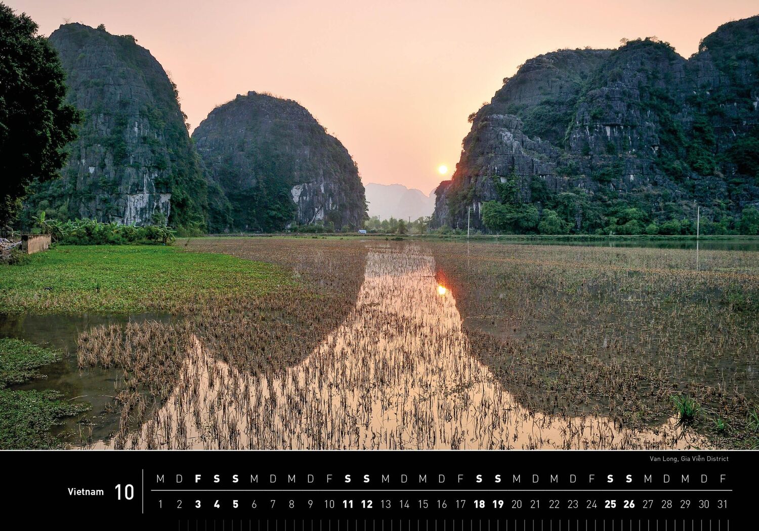 Bild: 9783968555287 | 360° Vietnam Premiumkalender 2025 | Gerhard Zwerger-Schoner | Kalender