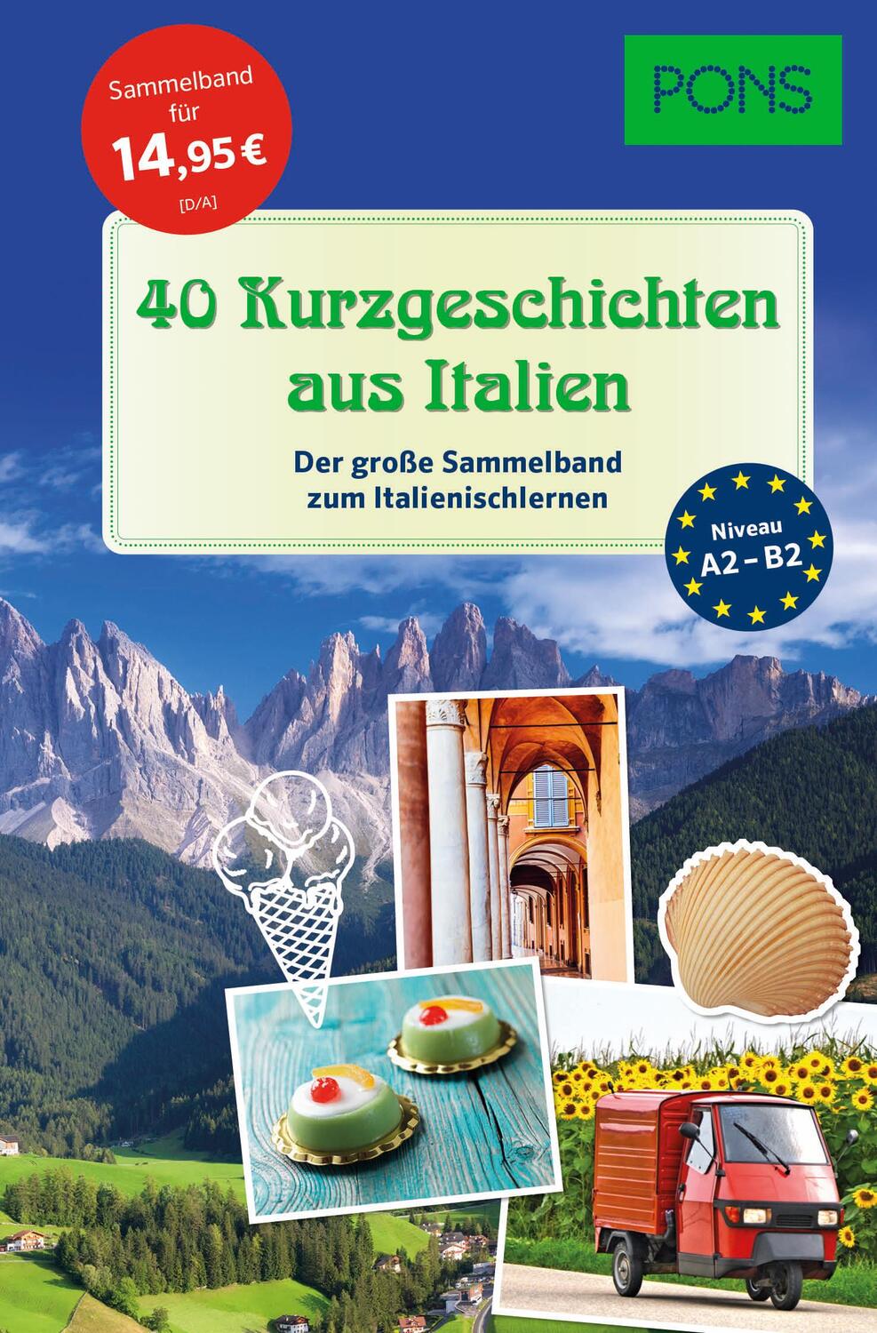 Cover: 9783125624917 | PONS 40 Kurzgeschichten aus Italien | Taschenbuch | 248 S. | Deutsch