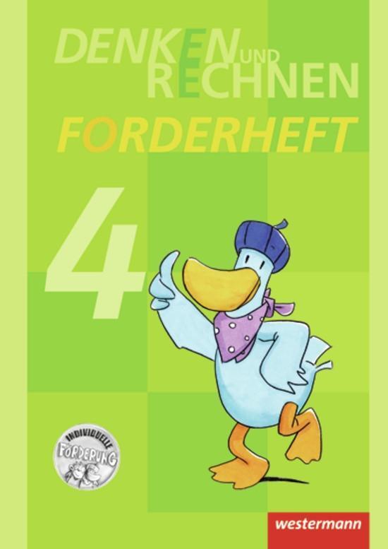 Cover: 9783141213393 | Denken und Rechnen 4 Zusatzmaterialien. Forderheft. | Ausgabe 2011