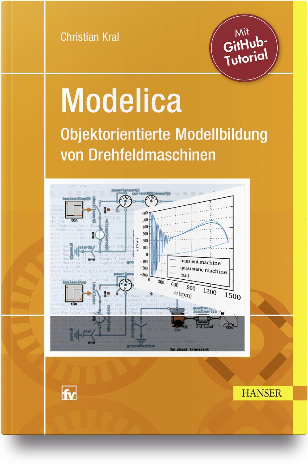 Cover: 9783446455511 | Modelica - Objektorientierte Modellbildung von Drehfeldmaschinen