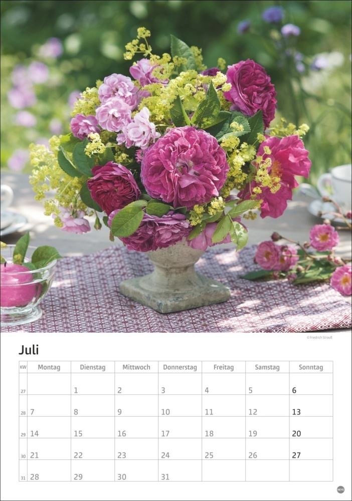 Bild: 9783756405596 | Rosenpracht Kalender 2025 | Kalender | Spiralbindung | 13 S. | Deutsch