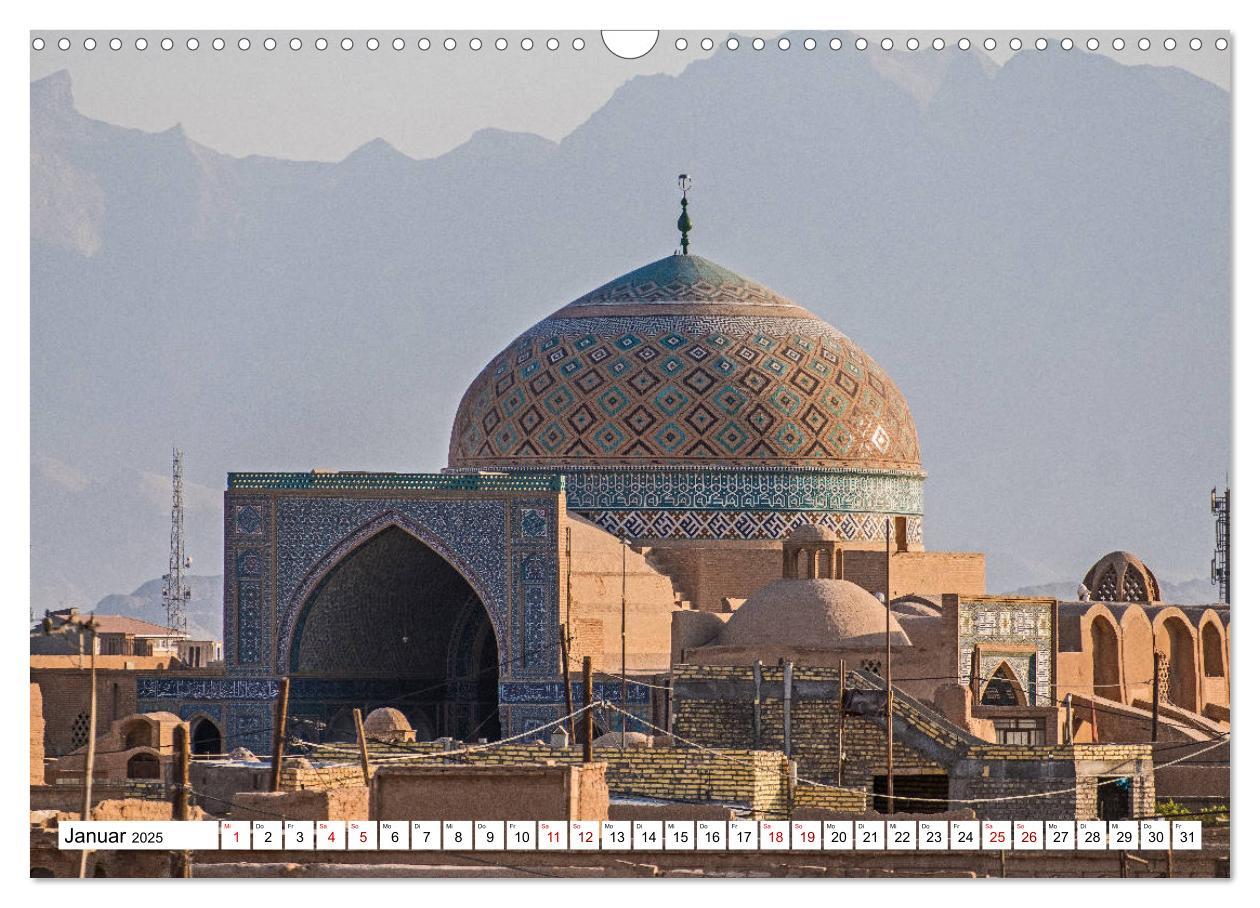 Bild: 9783435416813 | Städte des Irans - Yazd (Wandkalender 2025 DIN A3 quer), CALVENDO...