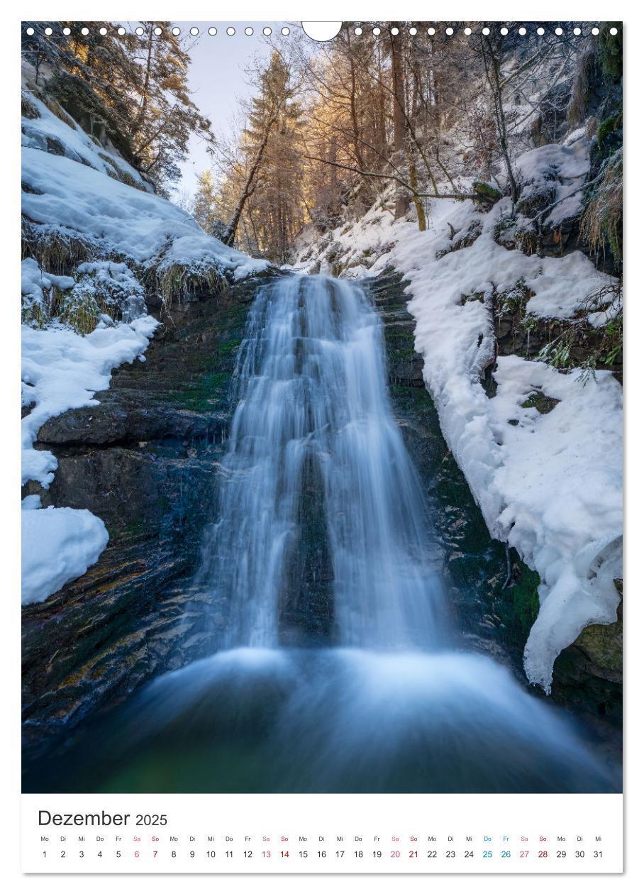 Bild: 9783435901029 | Allgäuer Wasserfälle (Wandkalender 2025 DIN A3 hoch), CALVENDO...