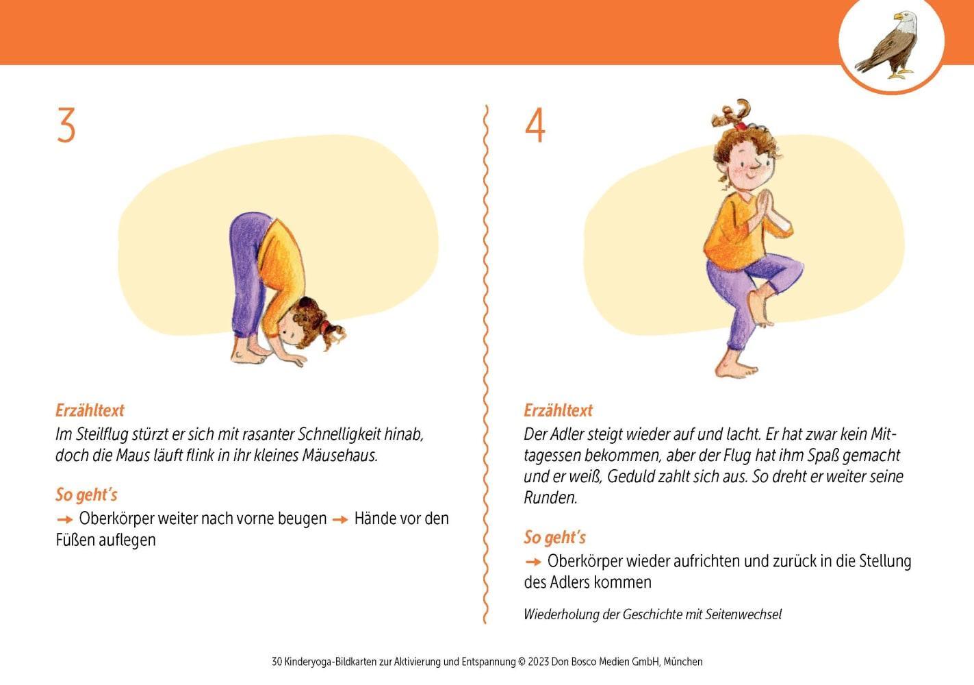 Bild: 4260694921661 | 30 Kinderyoga-Bildkarten zur Aktivierung und Entspannung | Box | 32 S.