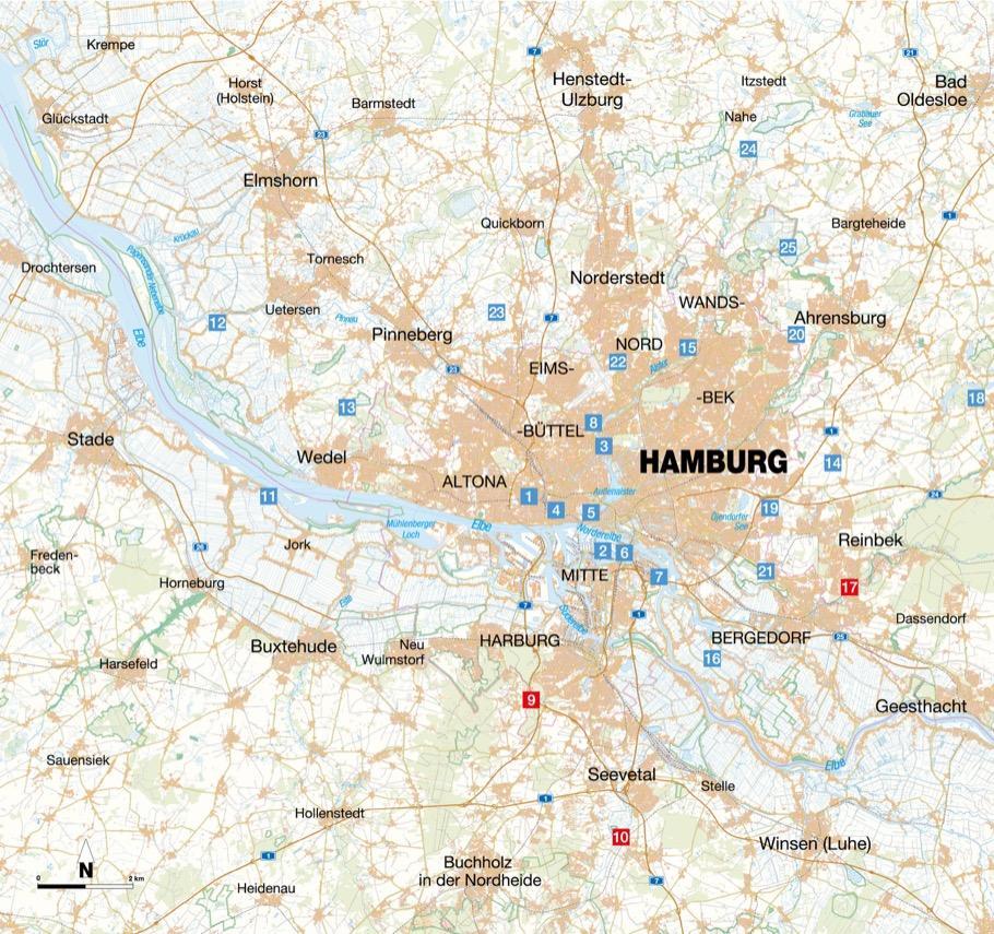 Bild: 9783734321450 | Radel dich satt Hamburg &amp; Umgebung | Herbert Rönneburg | Taschenbuch