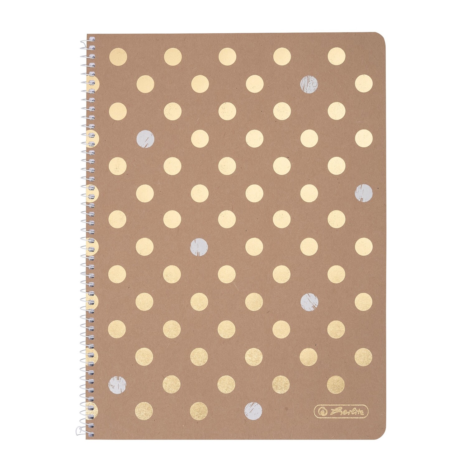 Cover: 4008110574172 | Herlitz Spiralblock A4 Pure Glam 80 Blatt kariert | Herlitz Pure Glam