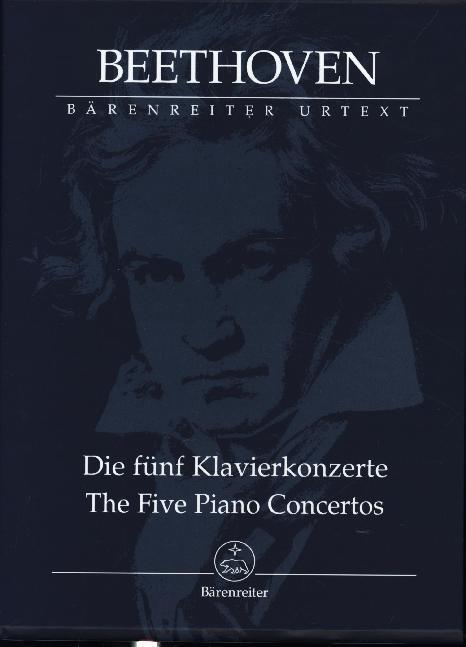 Cover: 9790006205479 | Die fünf Klavierkonzerte | Ludwig van Beethoven | Taschenbuch | 104 S.