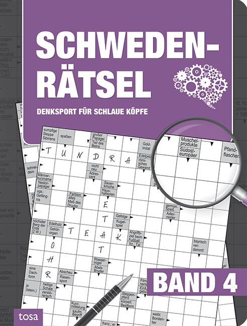 Cover: 9783863136543 | Schweden-Rätsel Band 4 | Denksport für schlaue Köpfe - Großdruck